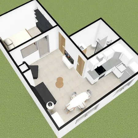 Апартаменти 2 Pieces Renove Vieil 5 Minutes Plage